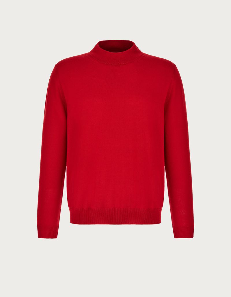 Mens hot sale red turtleneck