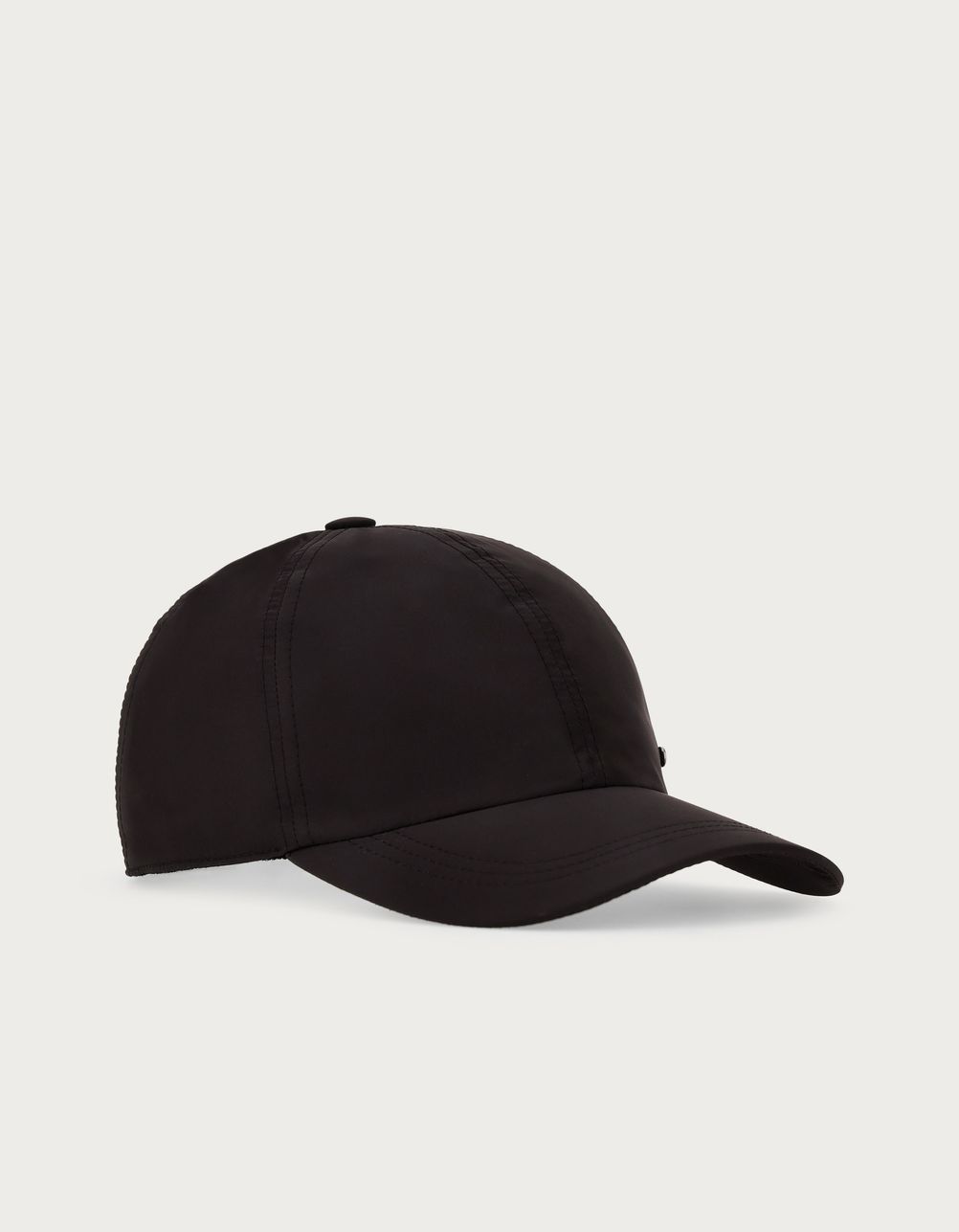 Gorra de béisbol de nailon en negro