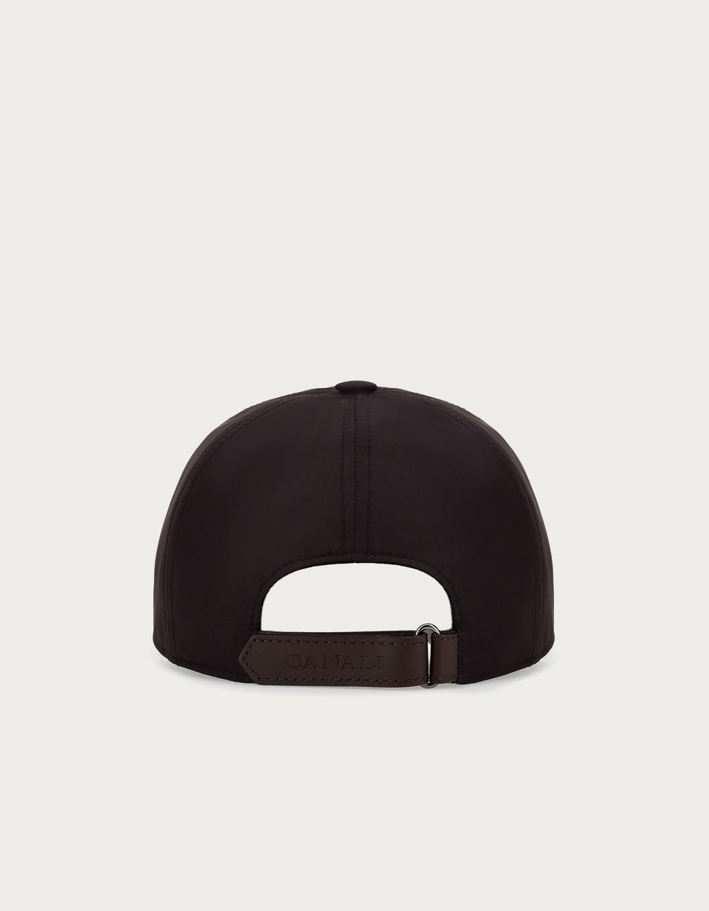 Cappello da baseball in nylon nero