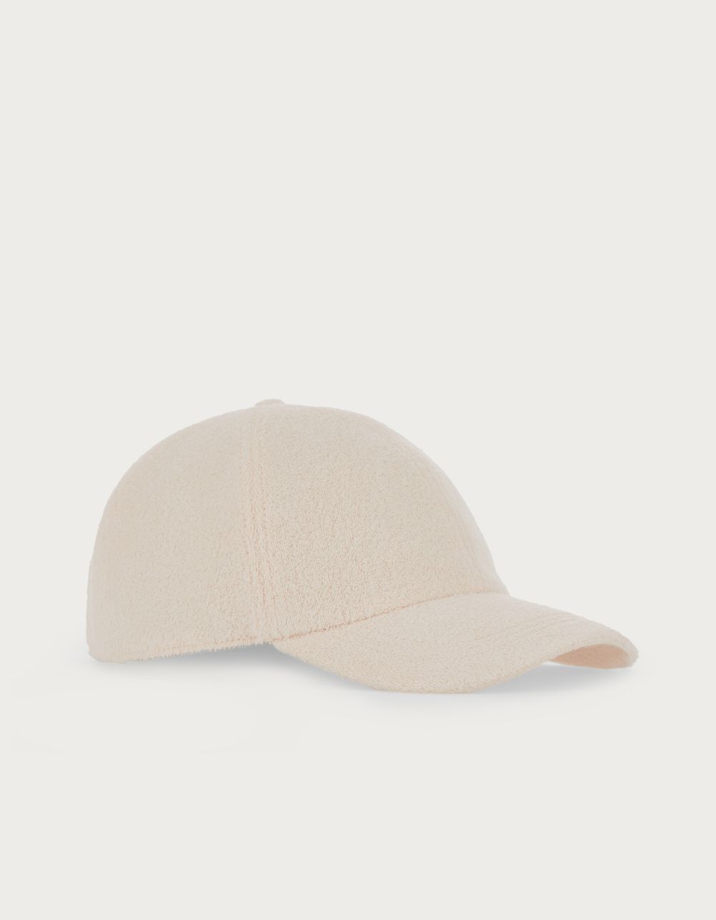 Gorra de béisbol de algodón en blanco