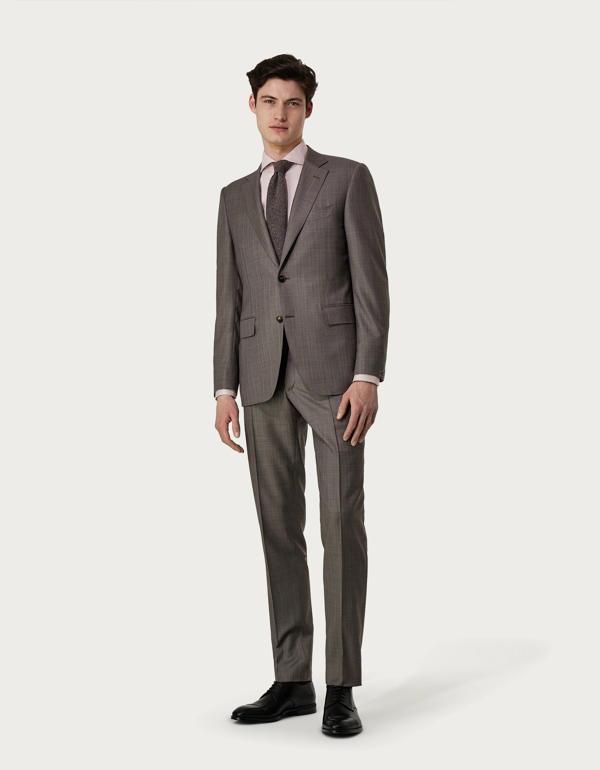 Brown suit in 150's wool - Canali EU