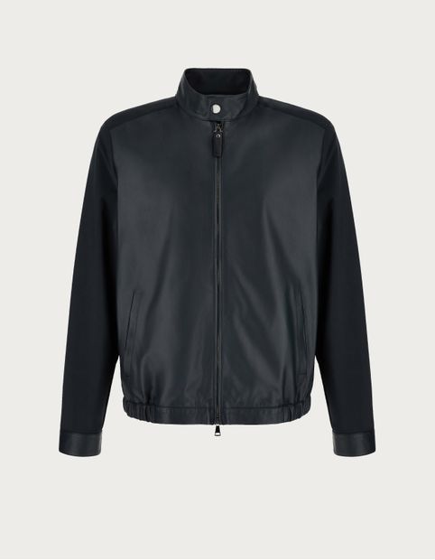 Canali sale leather jacket