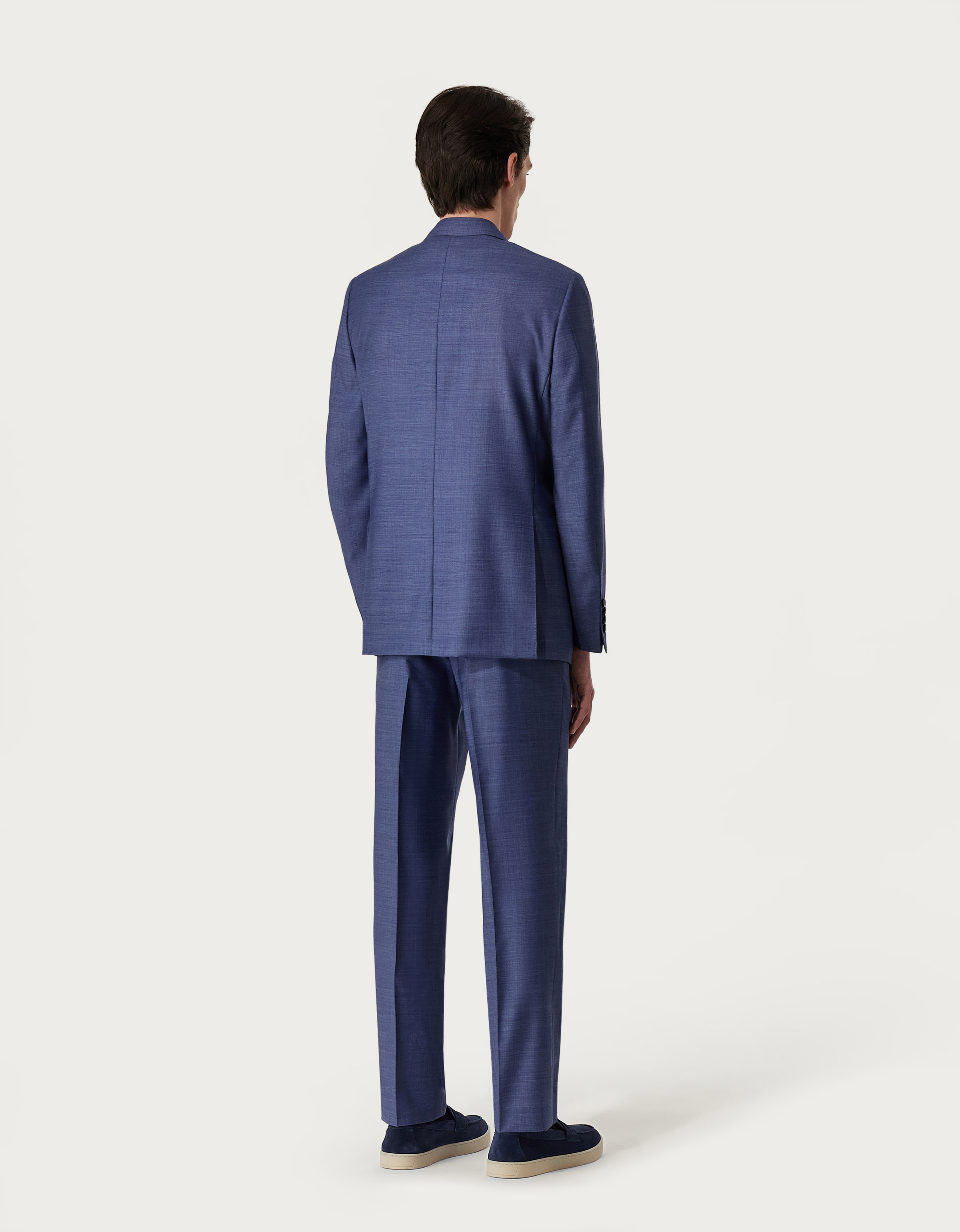 Light blue suit in wool regular fit - Canali INTL