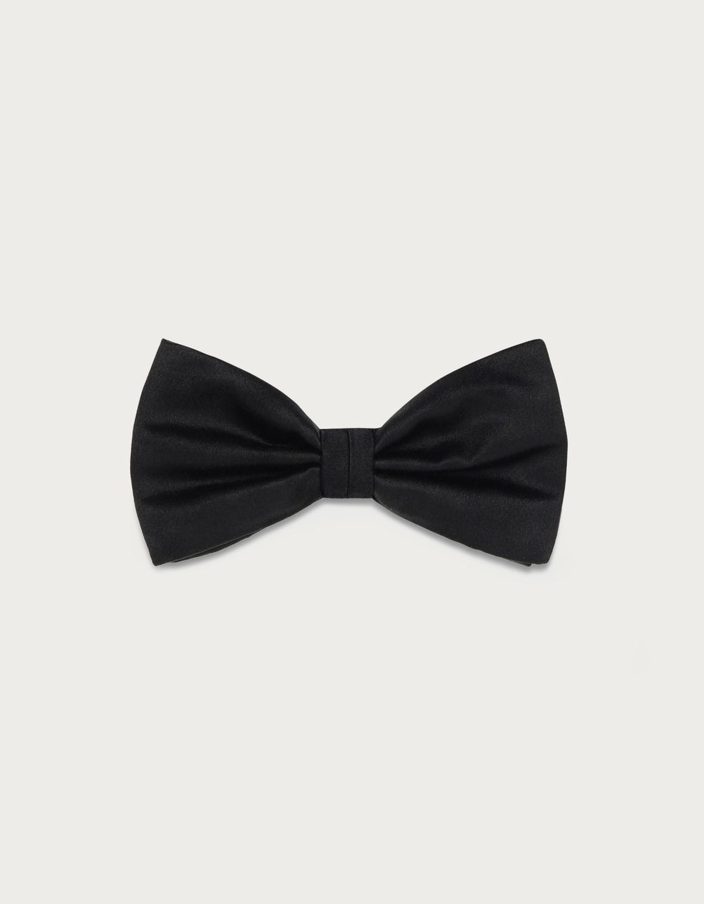 Black Silk Formal Bow Tie