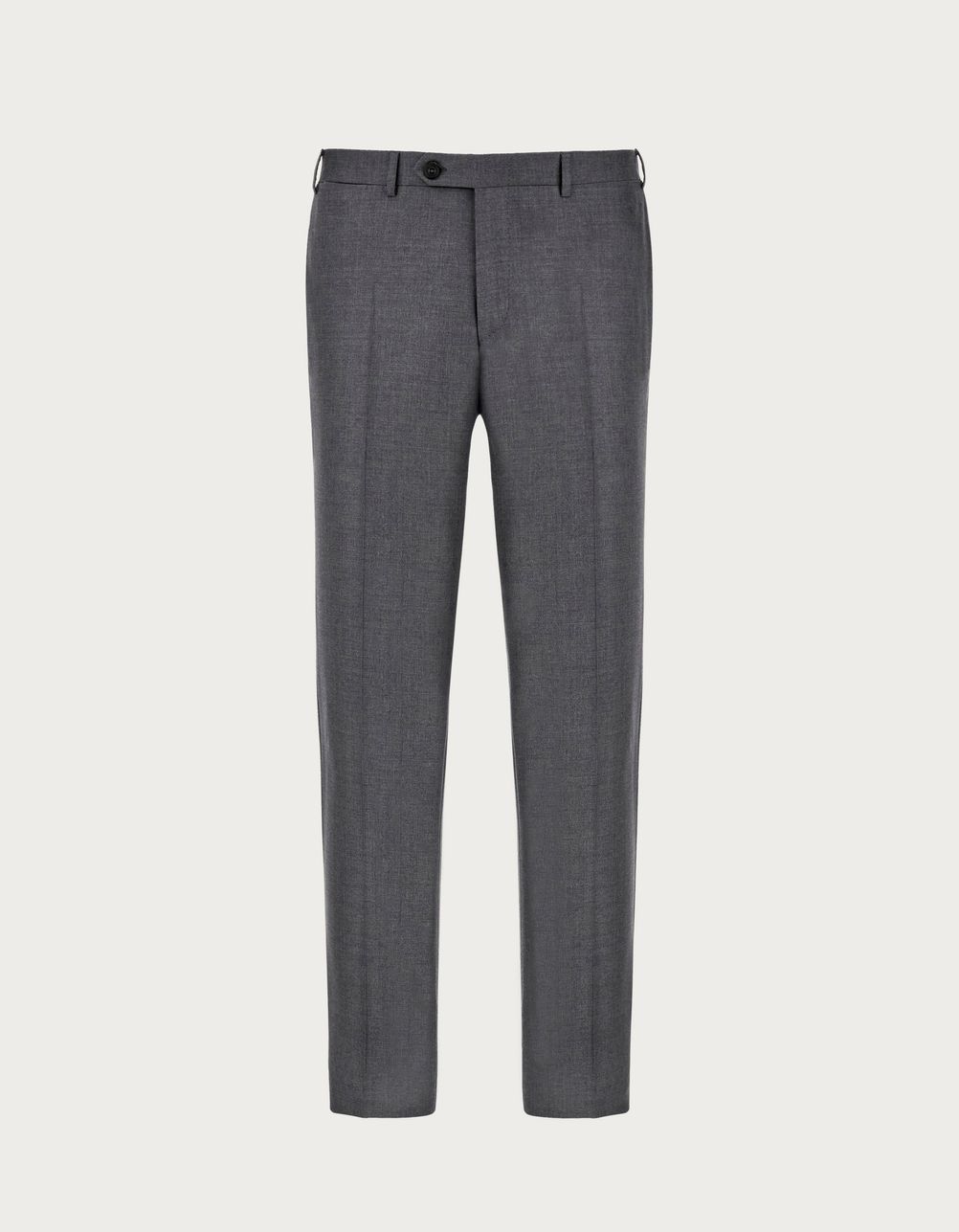 Grey pants in 150's wool - Exclusive