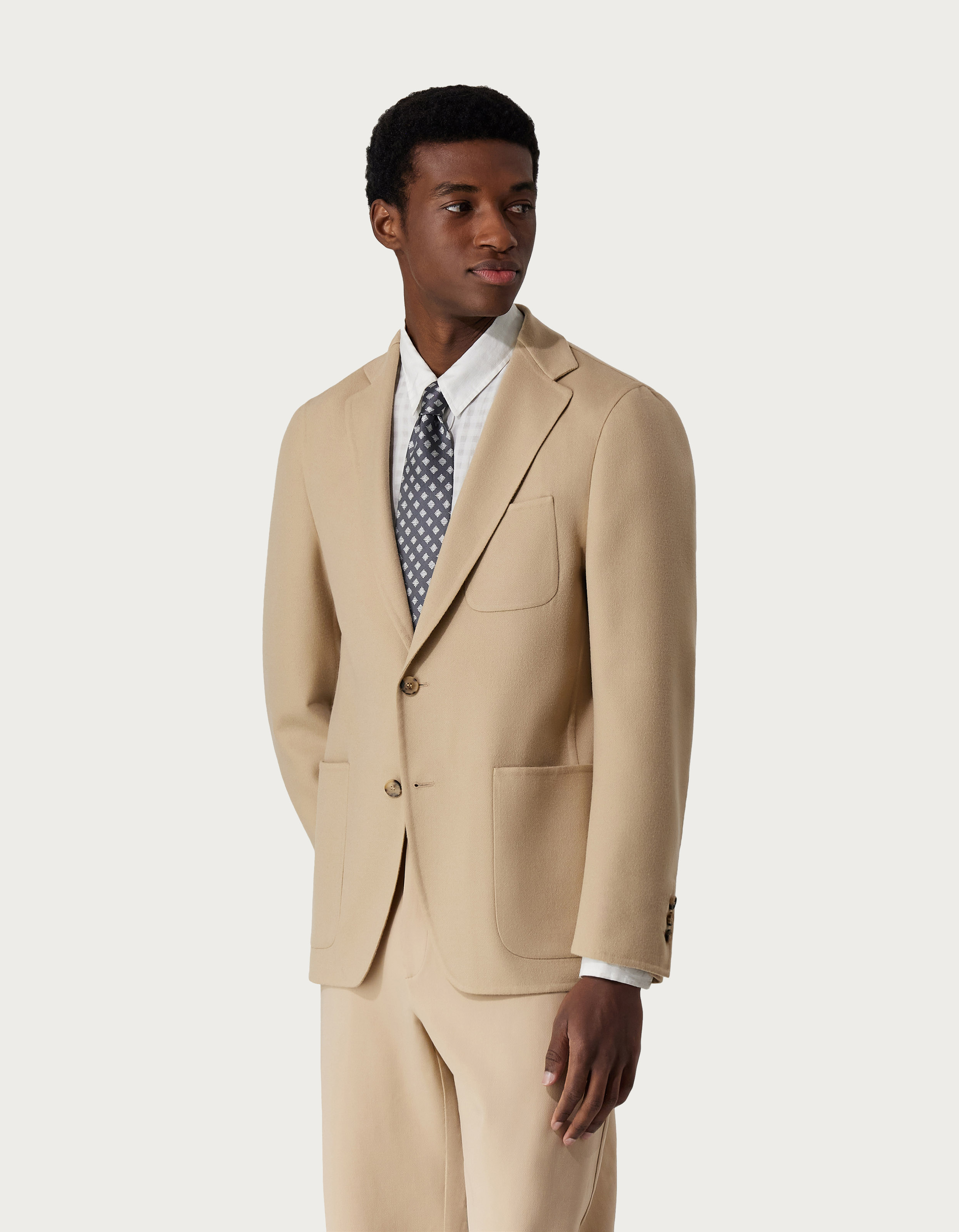 Natural wool Double jacket - Canali INTL
