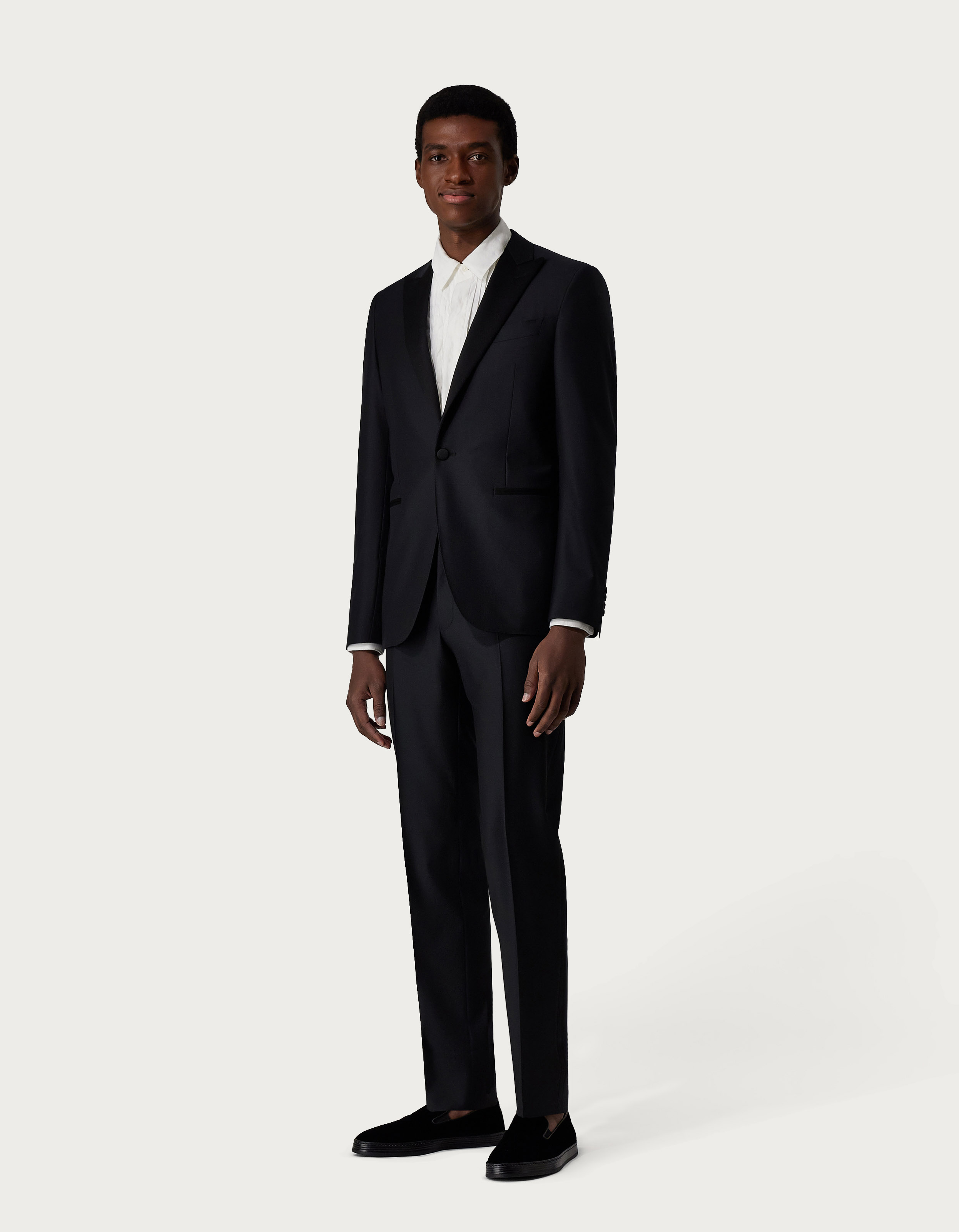 Tuxedo in black wool - Canali INTL