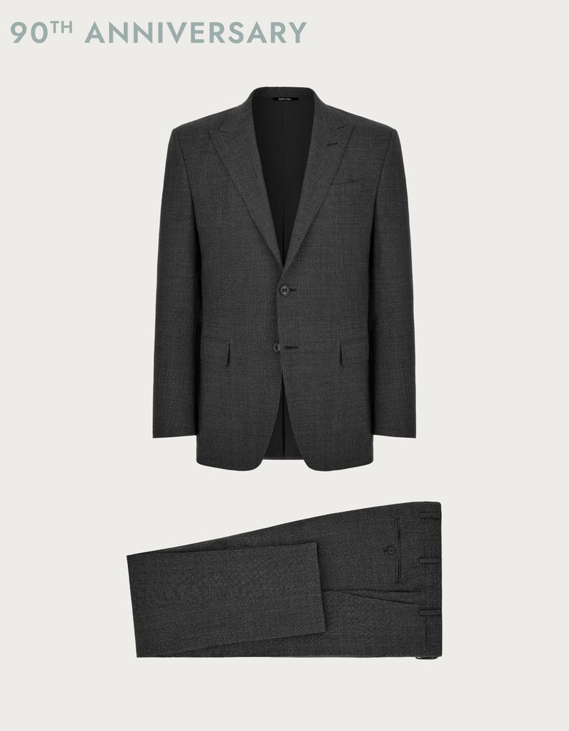 Men's wool suit anthracite in a regular fit - Canali CH