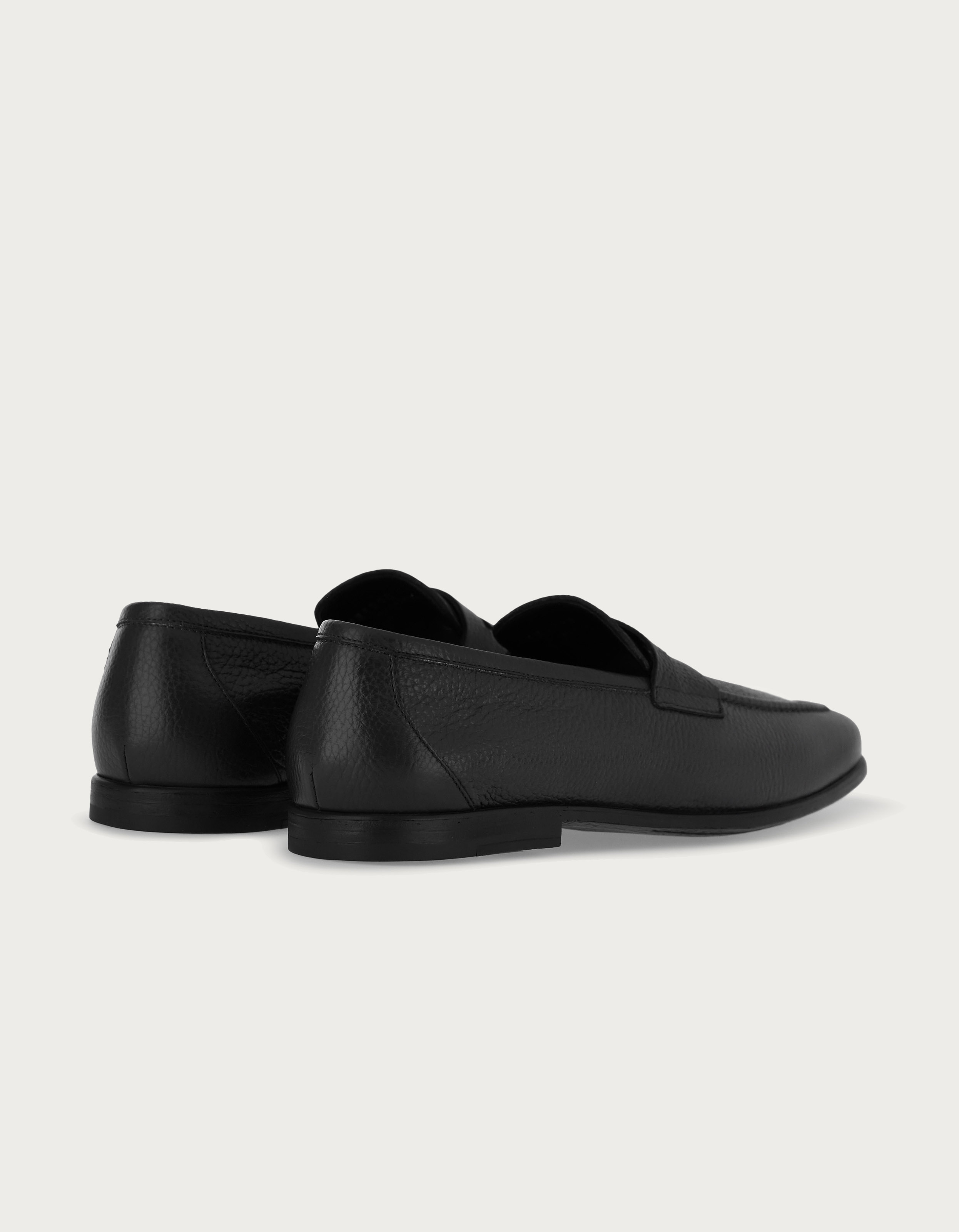 Men's Penny Loafer shoes in black - Canali CH