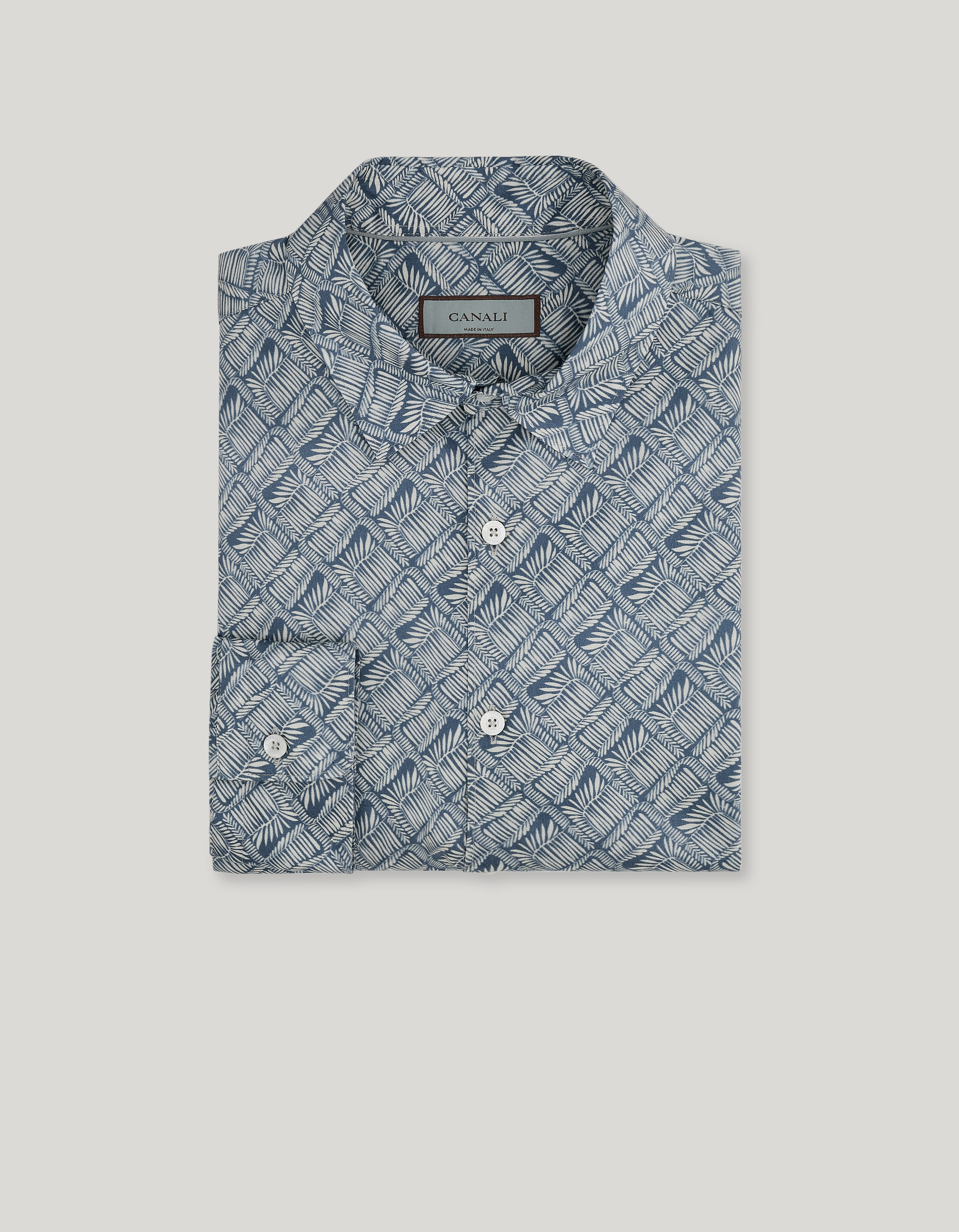 Tシャツ・カットソー CANALI SS25 Canali Shirts Black (CCLX082 GC03334101) Men's polos and T-shirts | Canali INTL