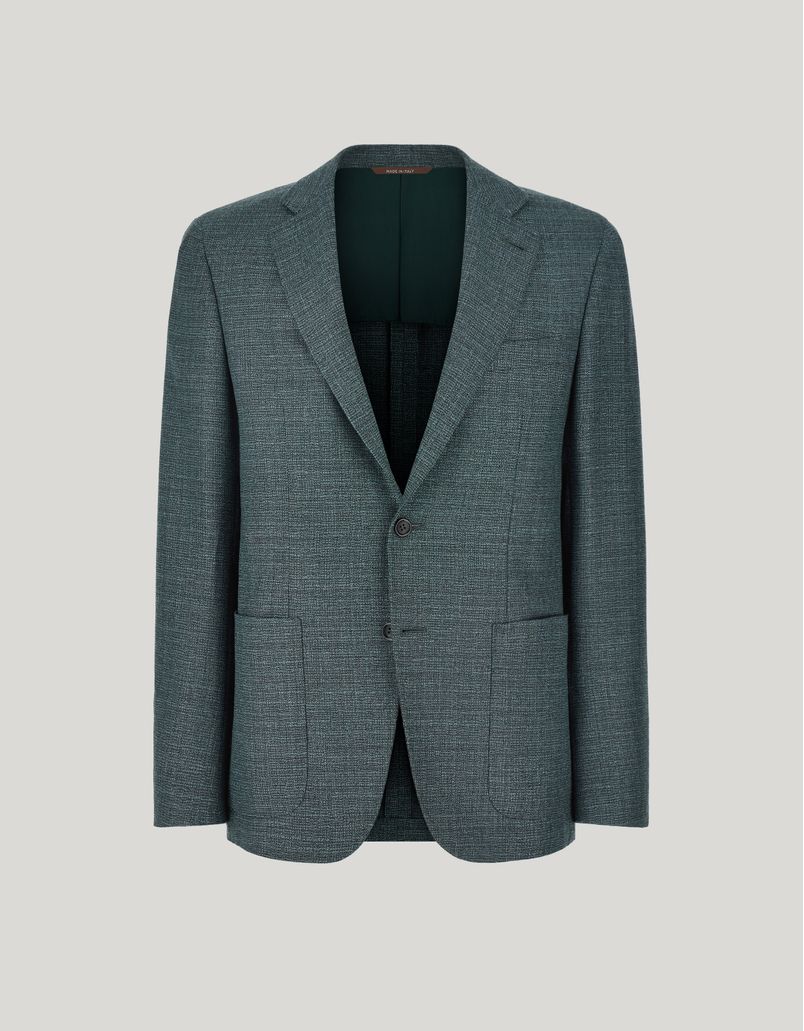 Pure wool brianza green Kei jacket