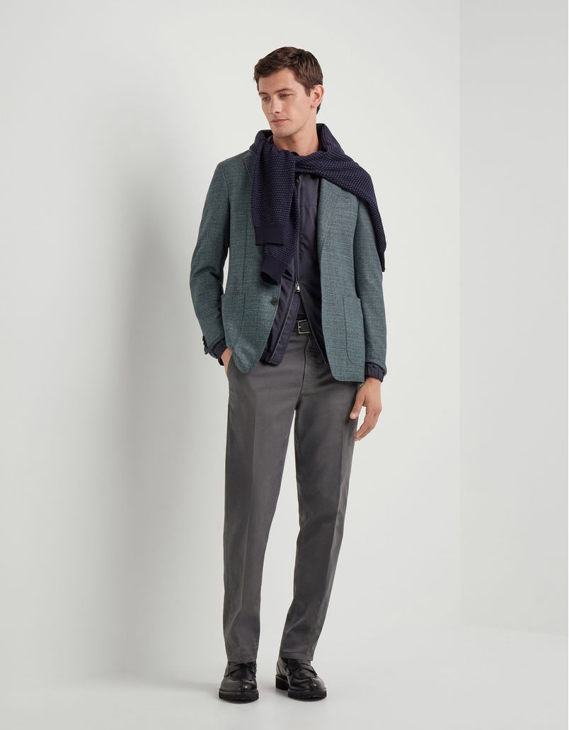 Pure wool brianza green Kei jacket