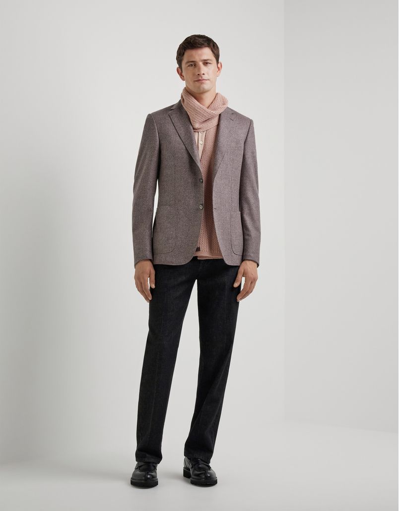Sakko Kei in Rosa aus reiner Wolle im Modern Fit