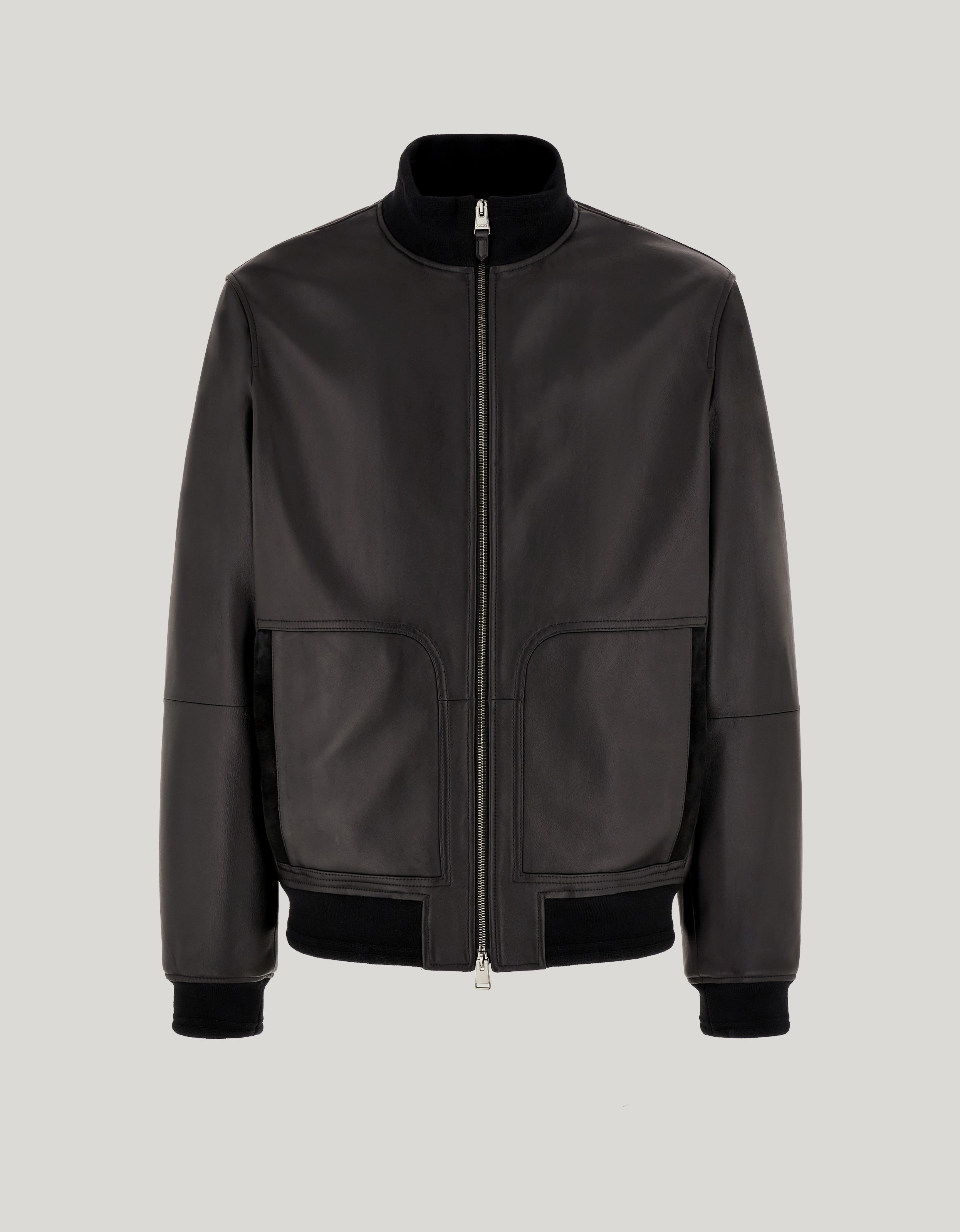 Men's lightweight bomber jacket in black Canali EU